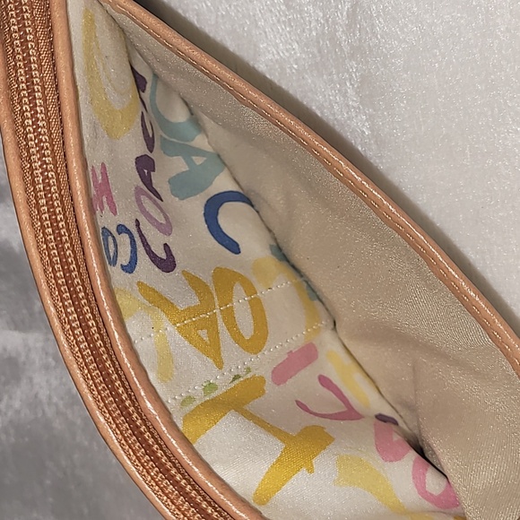 Coach Multi Graffiti Wristlet - Picture 3 of 9